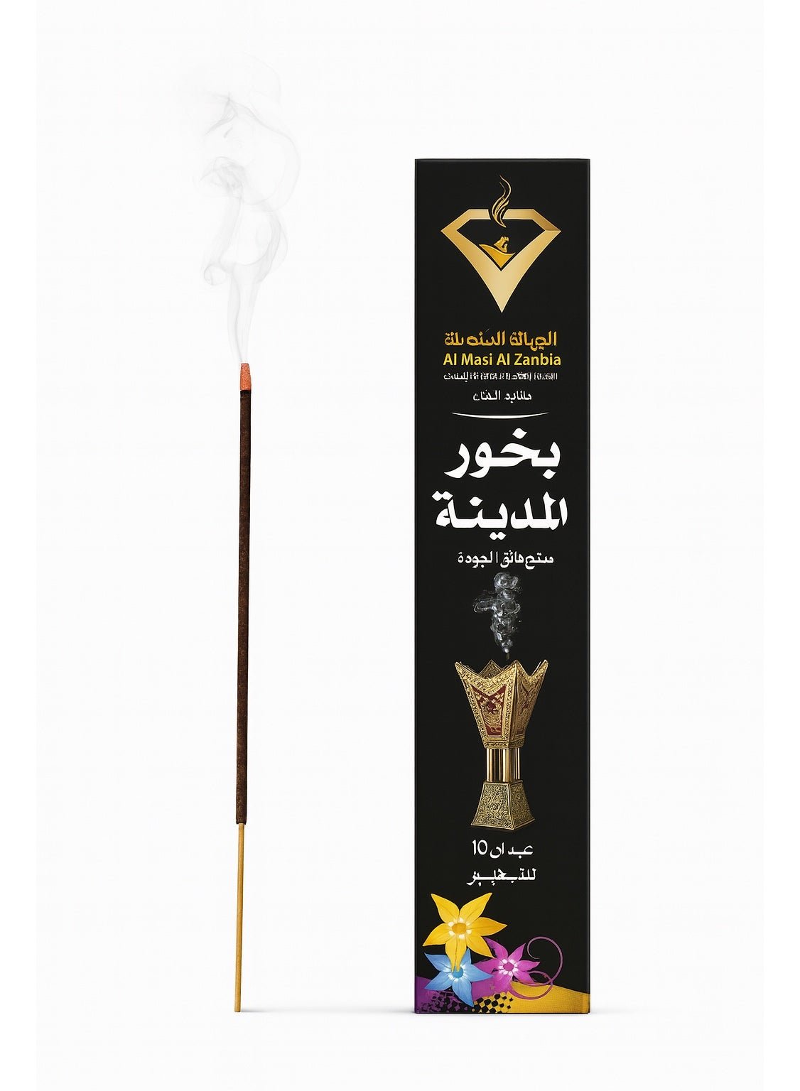 58853308-05cf-441d-81a5-b1f2bfdff1af أعواد بخور المدينة 10 عيدان - الصورة 1