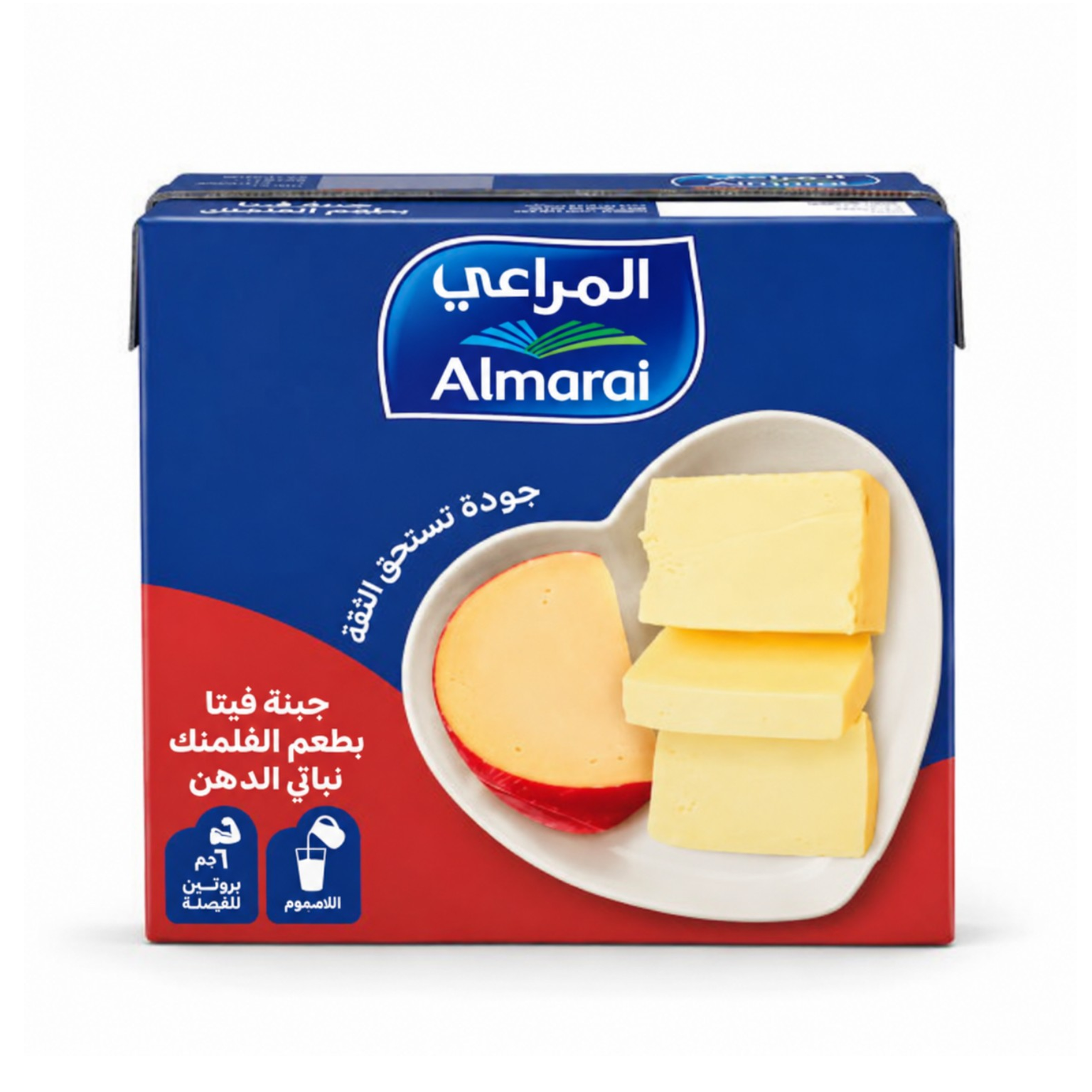 almarai_product_2 المراعي جبنة فيتا بطعم الفلمنك 500 جرام - الصورة 1