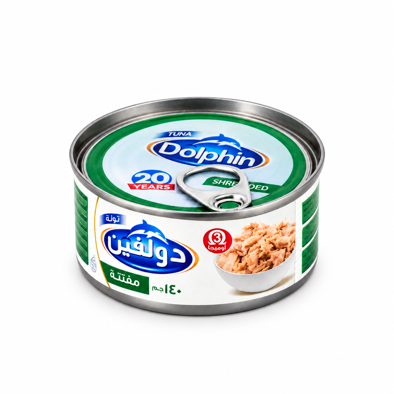 file_00000000367c820ab8ac2b50ba7e9e84 دولفين تونة مفتت بارد 140 جرام - الصورة 1