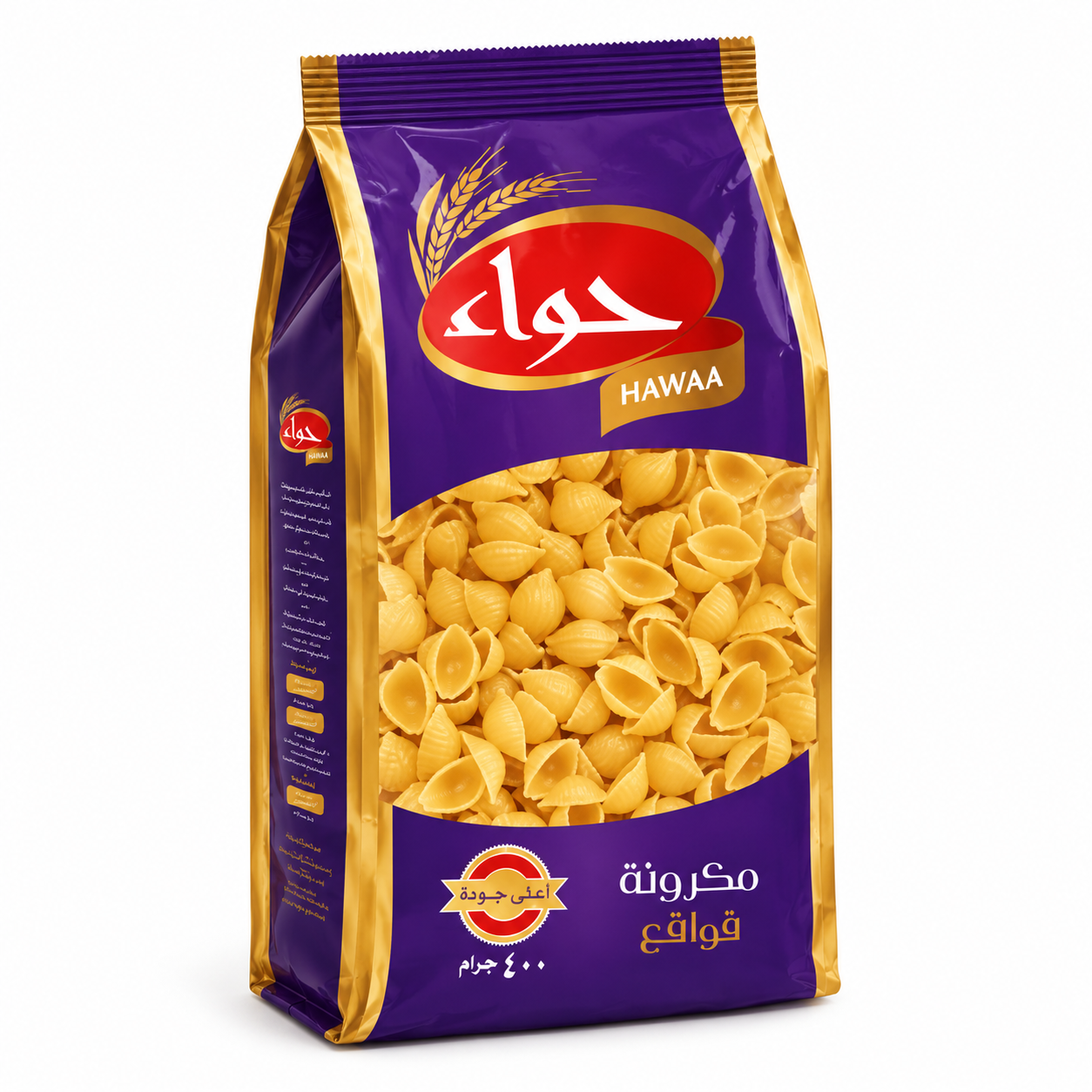 file_000000004c94820ab85582f9343680ba حواء مكرونة قواقع 400 جرام - الصورة 1