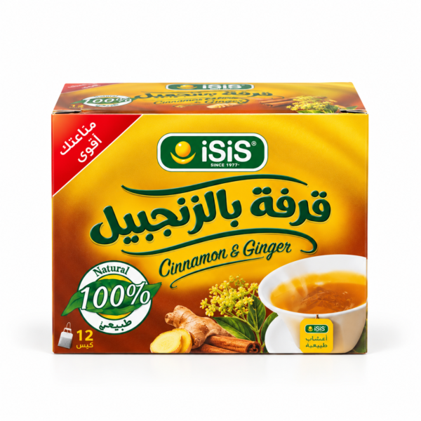إيزيس قرفة بالزنجبيل 12 فتلة